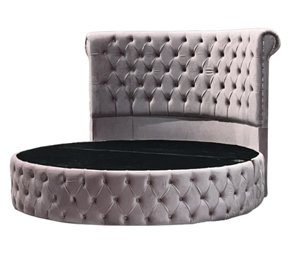 Sleigh Circular Round Bed