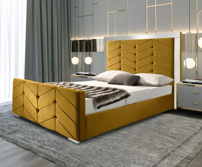 Marlow Mirrored bed