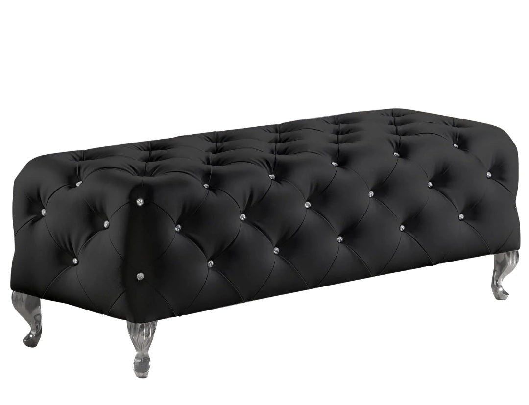 Rectangular foot Stools / Coffee tables Black Colour
